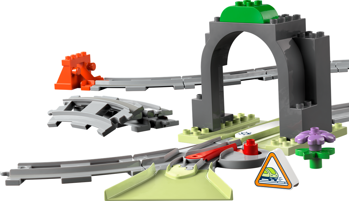 LEGO 10425 Duplo Trains Train Tunnel And Tracks Expansion Set