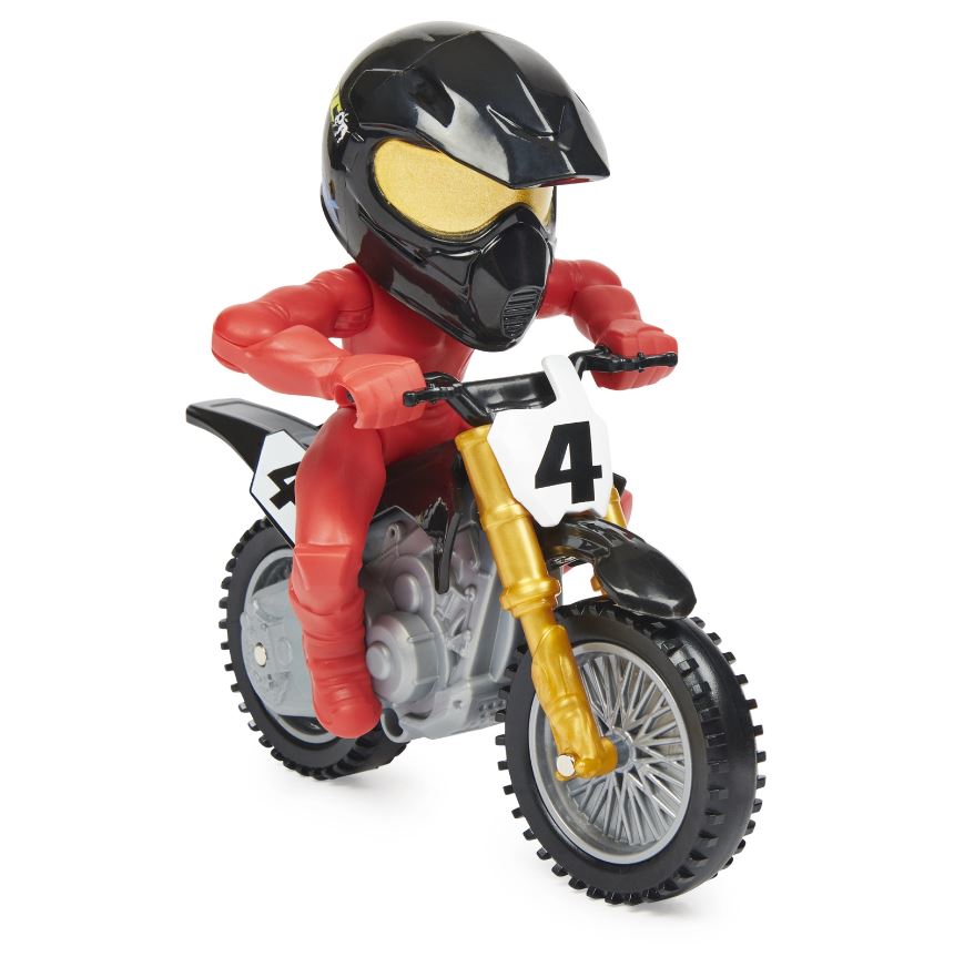 SX Supercross Race And Wheelie Feature Motorcycle - 4 Ricky Carmichael