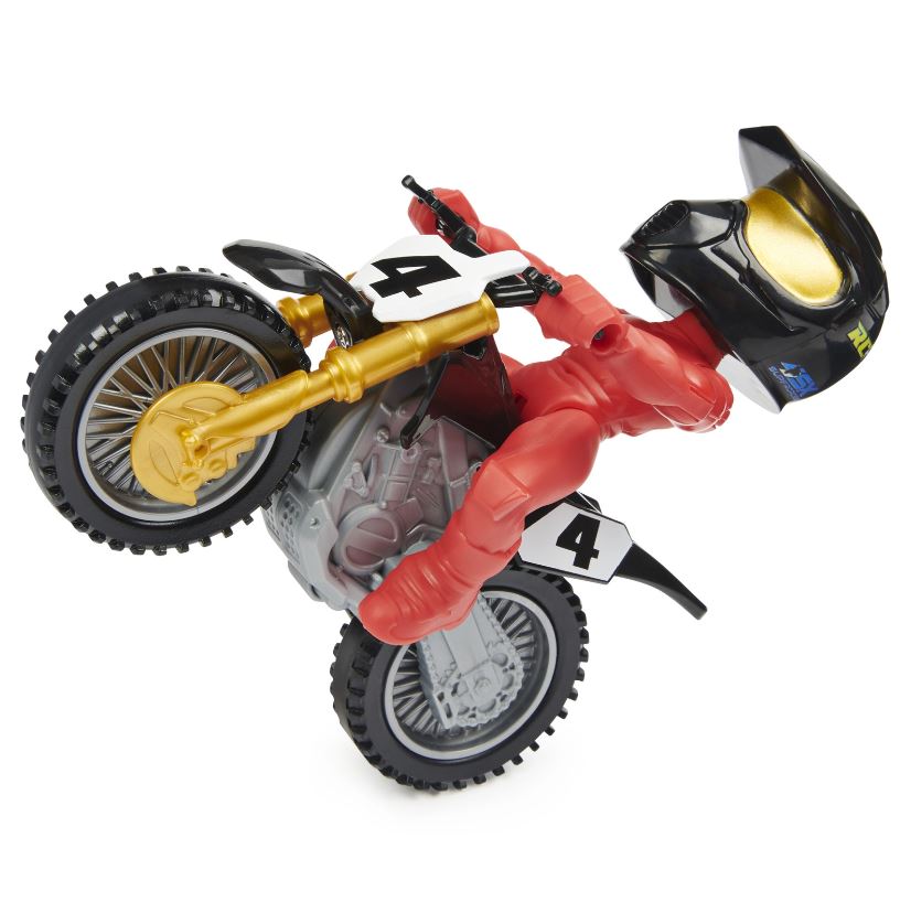 SX Supercross Race And Wheelie Feature Motorcycle - 4 Ricky Carmichael