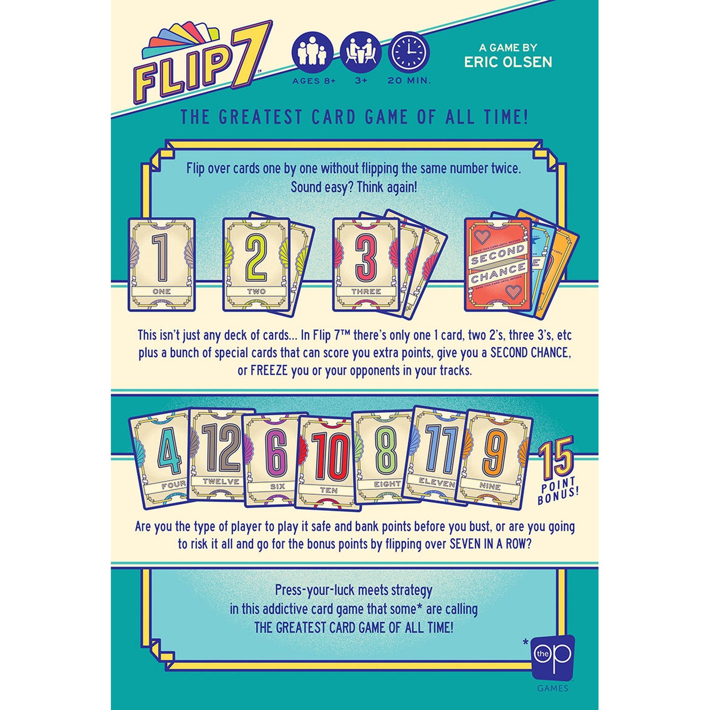 Flip 7 Card Game
