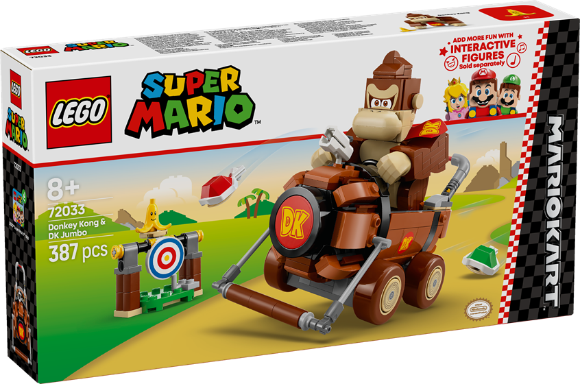 LEGO 72033 Super Mario Mario Kart™ – Donkey Kong & DK Jumbo