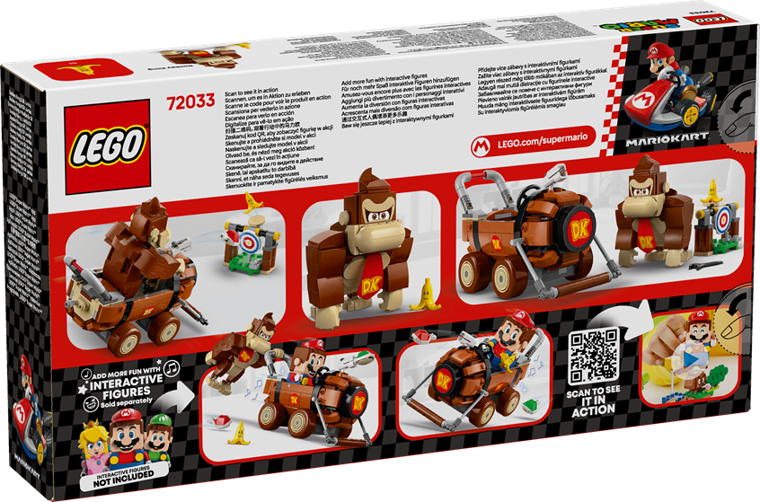 LEGO 72033 Super Mario Mario Kart™ – Donkey Kong & DK Jumbo