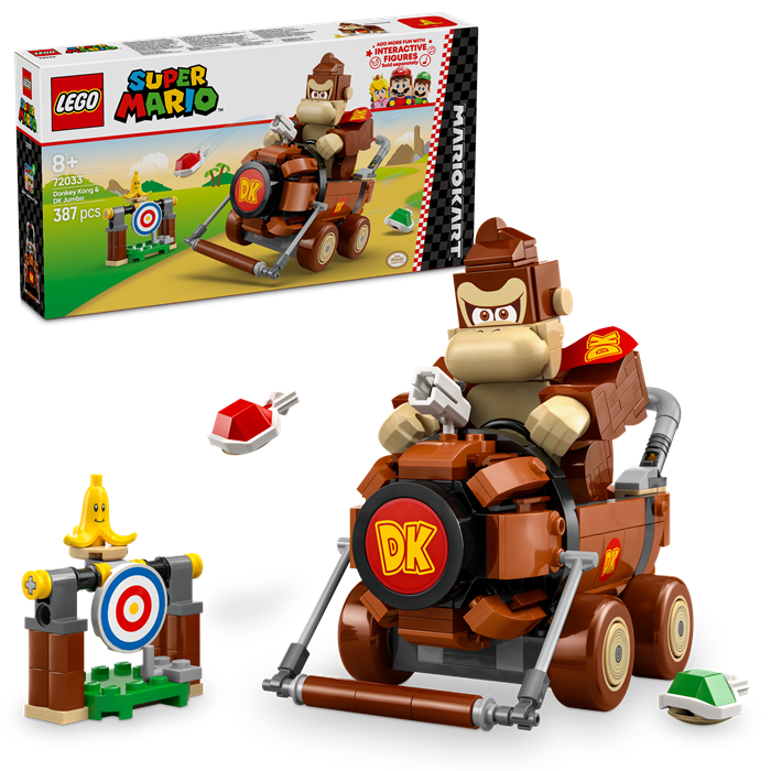 LEGO 72033 Super Mario Mario Kart™ – Donkey Kong & DK Jumbo