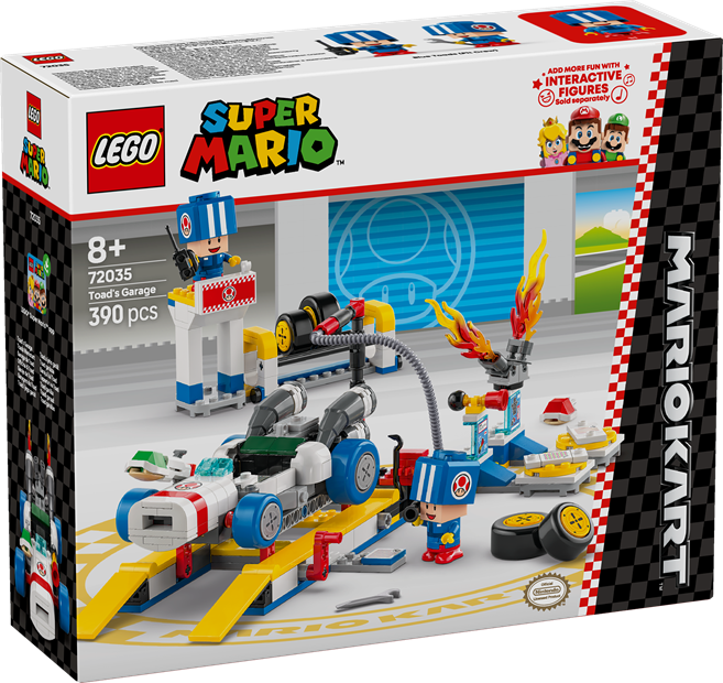 LEGO 72035 Super Mario Mario Kart™ – Toad's Garage
