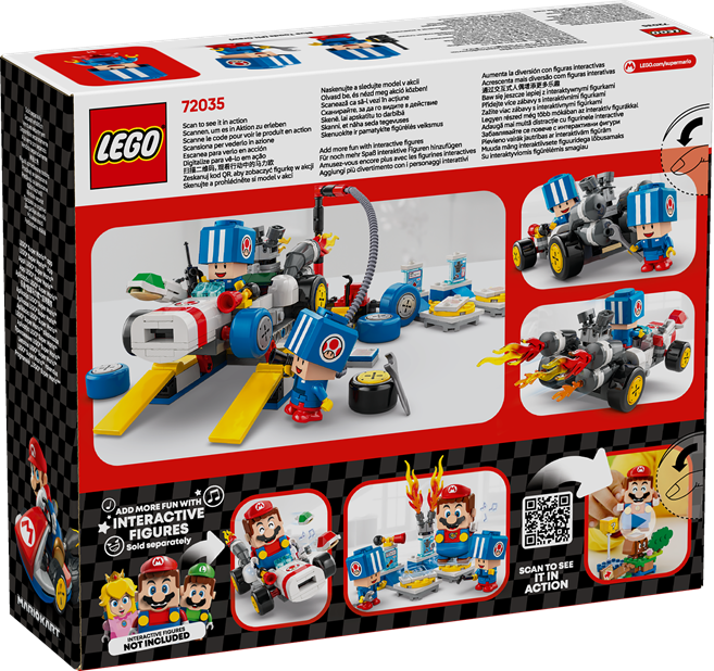 LEGO 72035 Super Mario Mario Kart™ – Toad's Garage