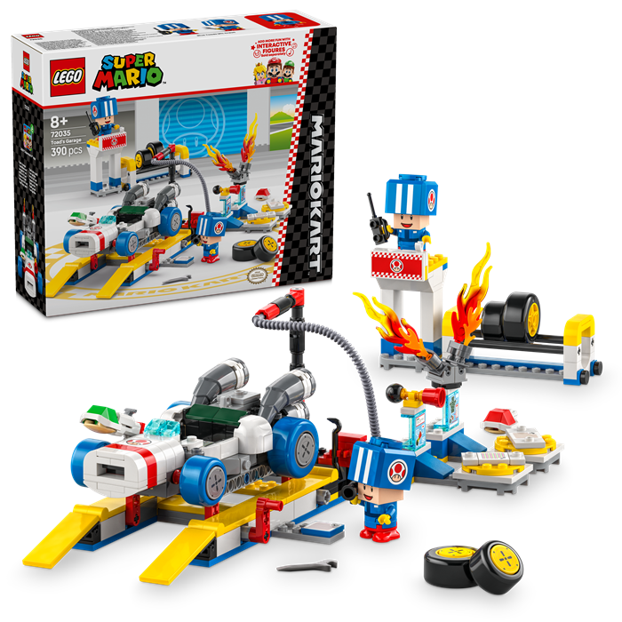 LEGO 72035 Super Mario Mario Kart™ – Toad's Garage