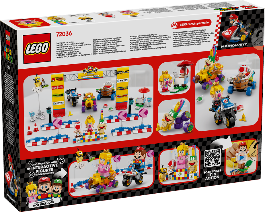 LEGO 72036 Super Mario Mario Kart™ – Baby Peach & Grand Prix Set