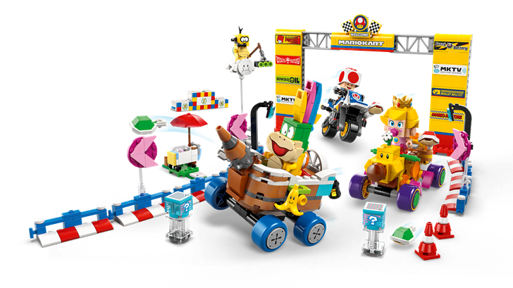 LEGO 72036 Super Mario Mario Kart™ – Baby Peach & Grand Prix Set