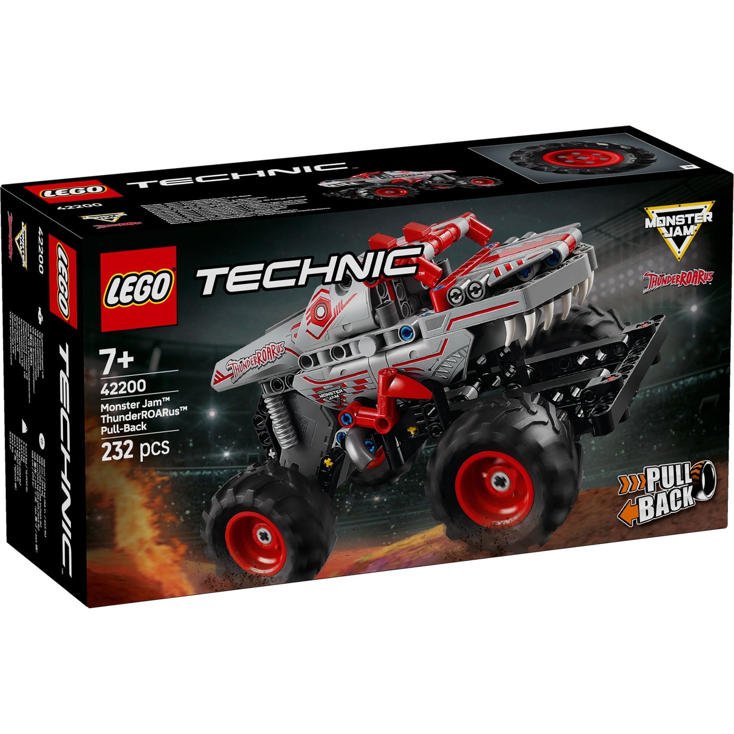 LEGO 42200 Technic Monster Jam ThunderROARus Pull-Back