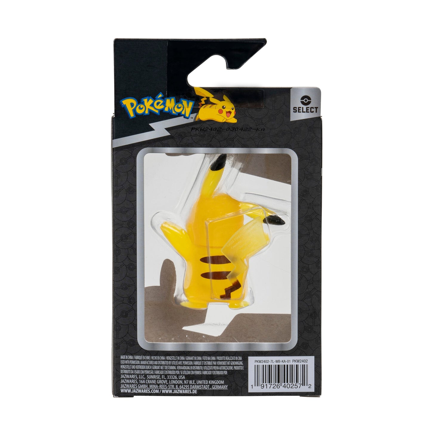 Pokemon Select Battle Figure Translucent Pikachu PKW2402