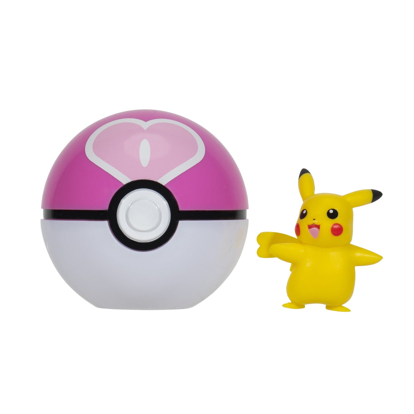 Pokemon Clip N Go Pikachu & Love Ball