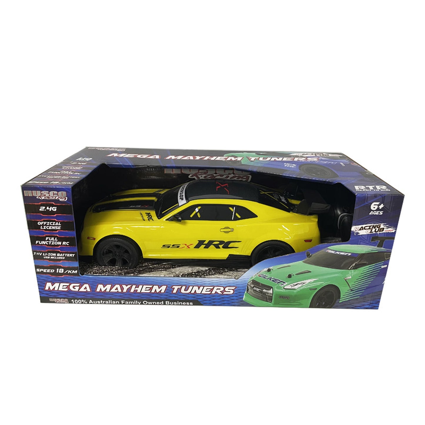 Rusco Racing 1:10 MEGA Mayhem Nissan GTR & Camaro Assorted Styles