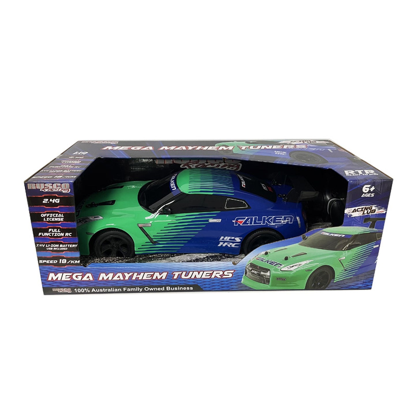 Rusco Racing 1:10 MEGA Mayhem Nissan GTR & Camaro Assorted Styles