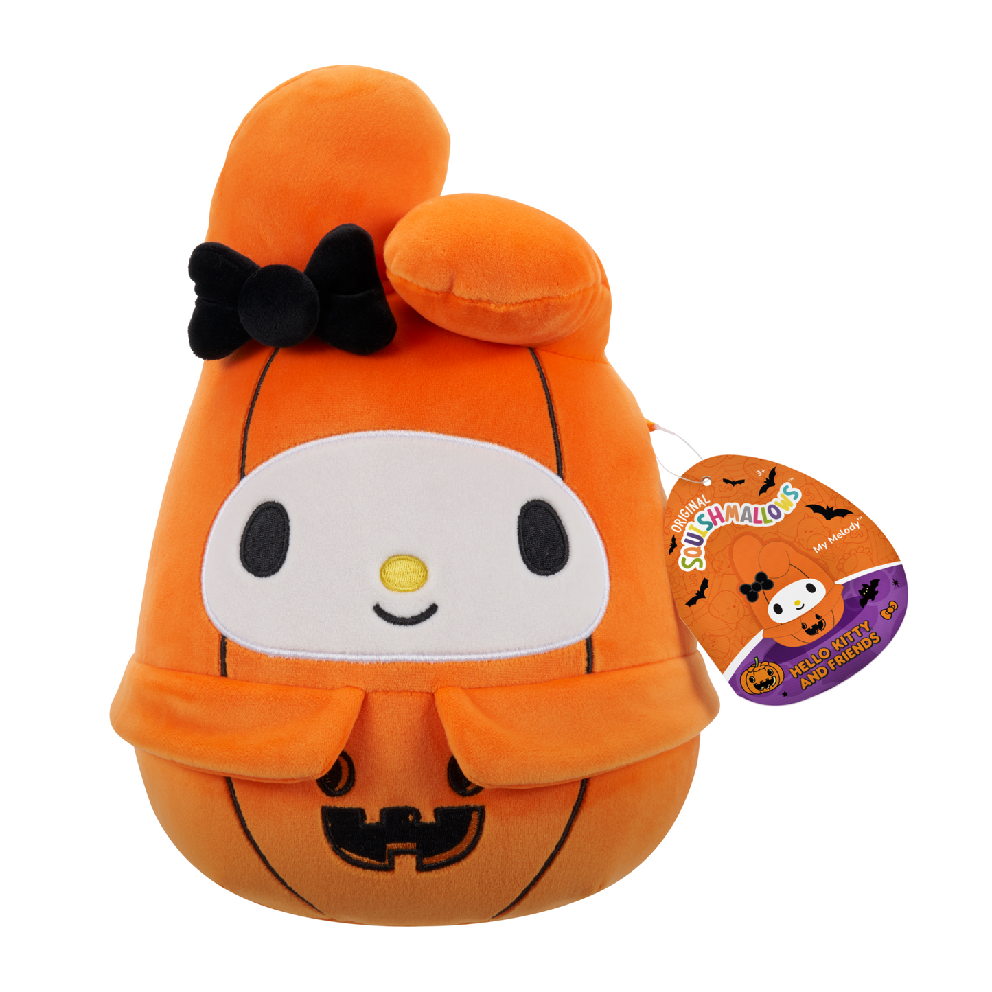 Squishmallows Hello Kitty 8 Inch Plush My Melody In Pumpkin