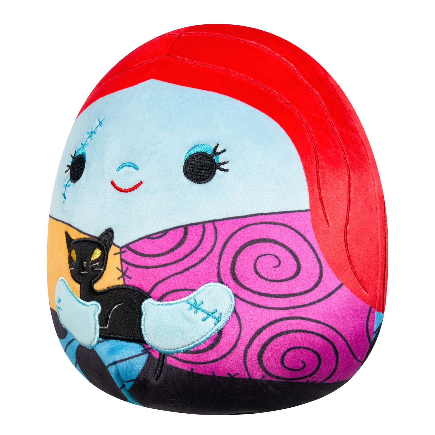 Squishmallows The Nightmare Before Christmas 10 Inch Plush Sally with Black Cat