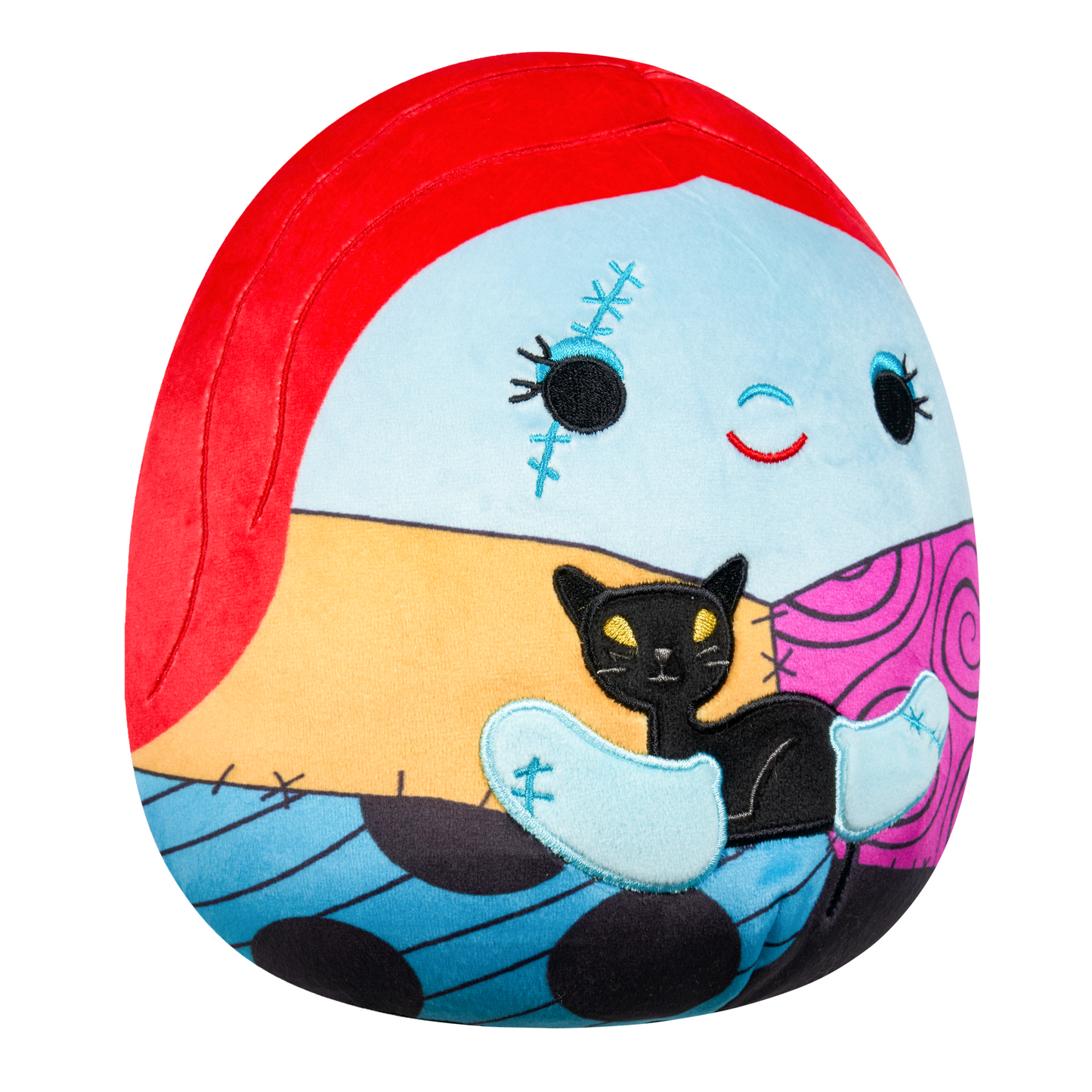 Squishmallows The Nightmare Before Christmas 10 Inch Plush Sally with Black Cat