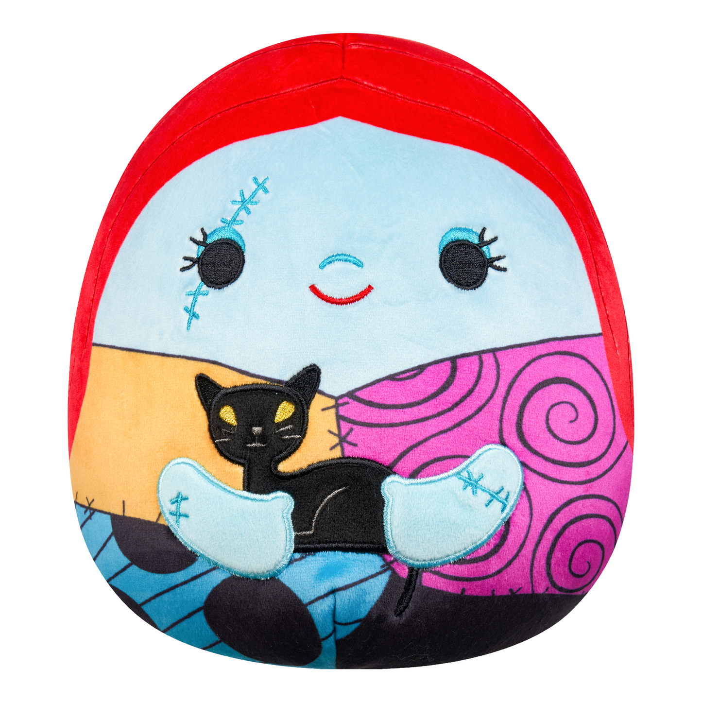 Squishmallows The Nightmare Before Christmas 10 Inch Plush Sally with Black Cat