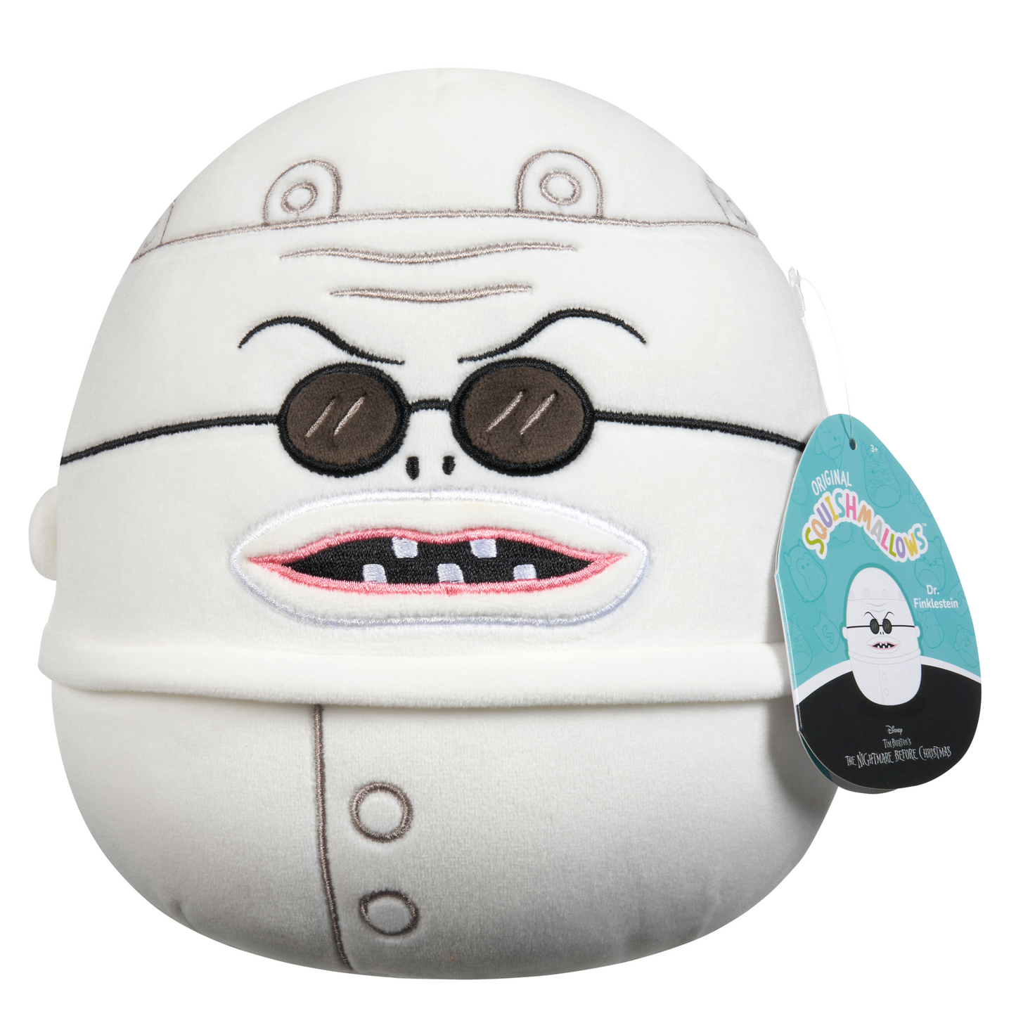 Squishmallows The Nightmare Before Christmas 10 Inch Plush Dr. Finklestein