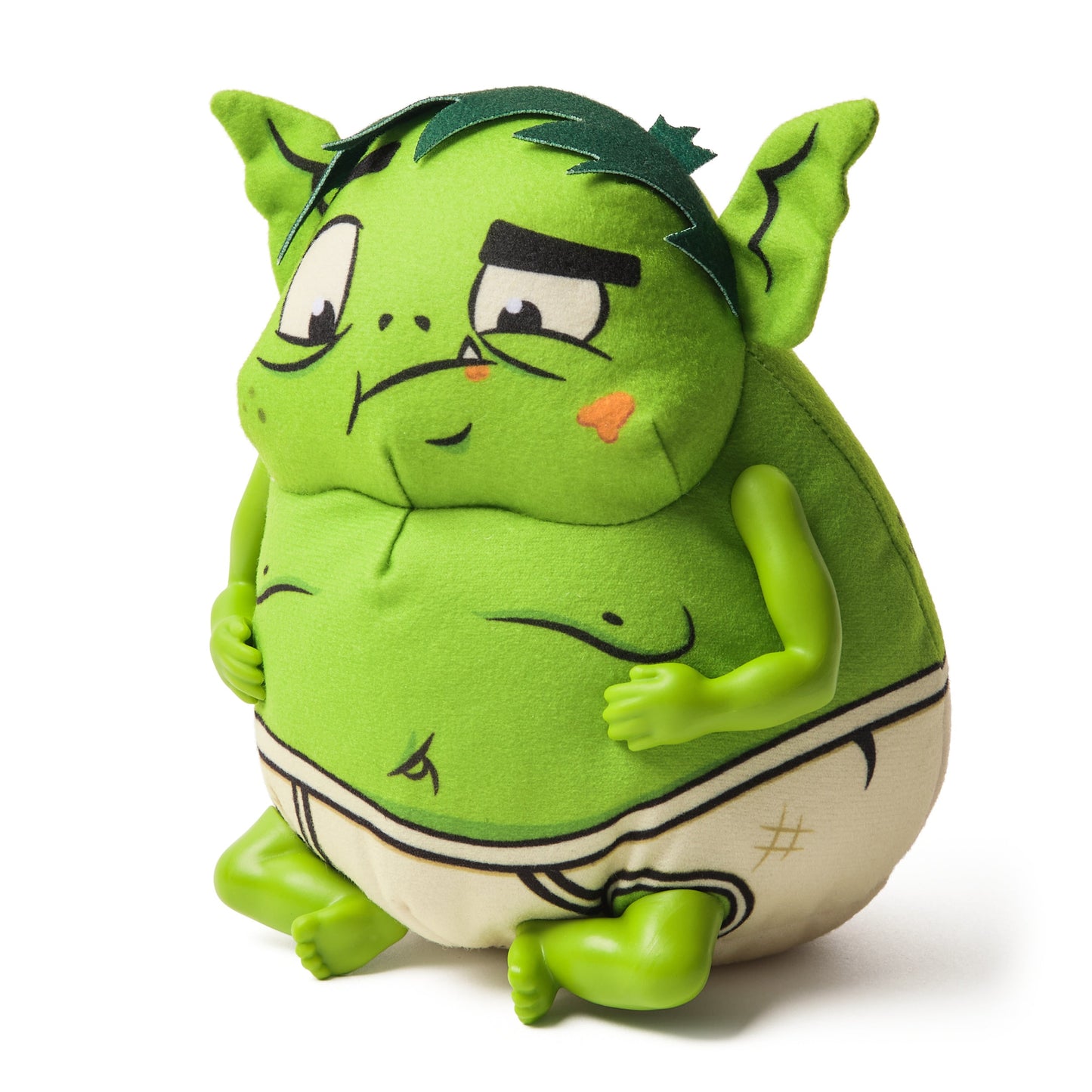 Teen Titans Go Belly Buster Beast Boy Plush