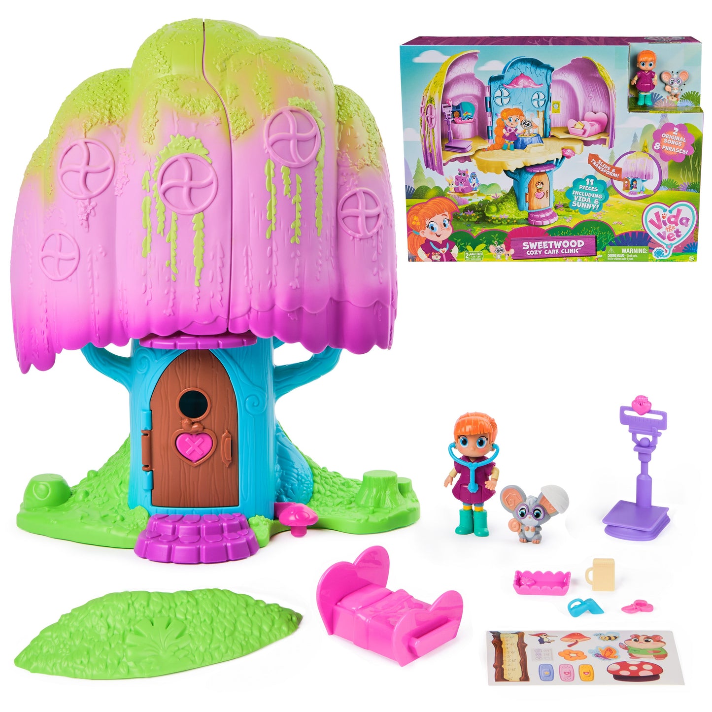 Vida The Vet Sweetwood Cozy Care Clinic Playset
