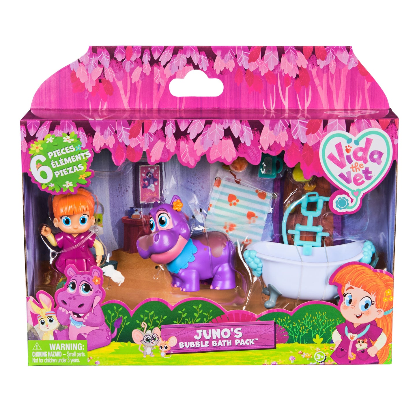 Vida The Vet Juno's Bubble Bath Playset