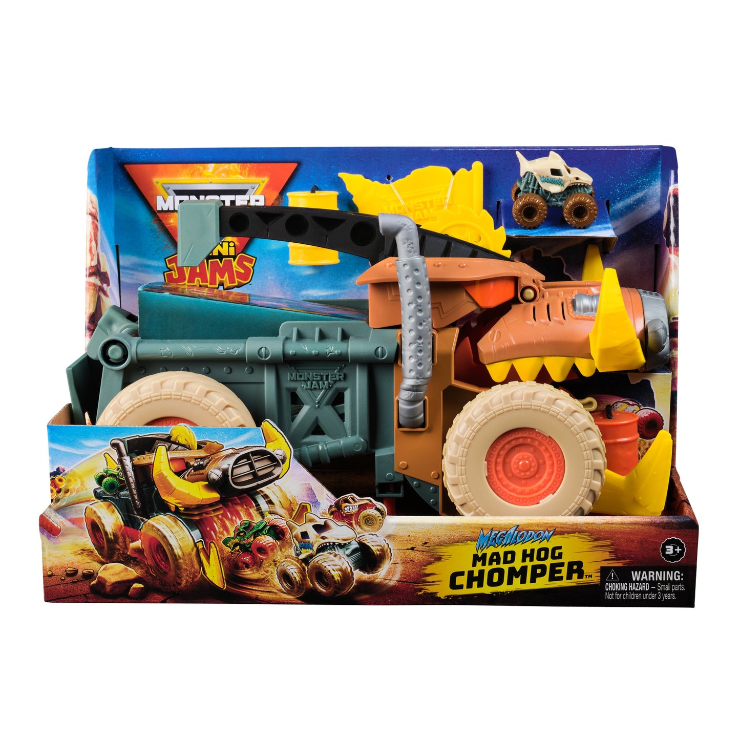 Monster Jam Mini Warthog Playset