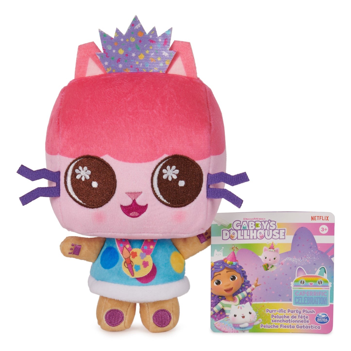 Gabby's Dollhouse Playhouse Basic Plush Celebrtion Baby Box