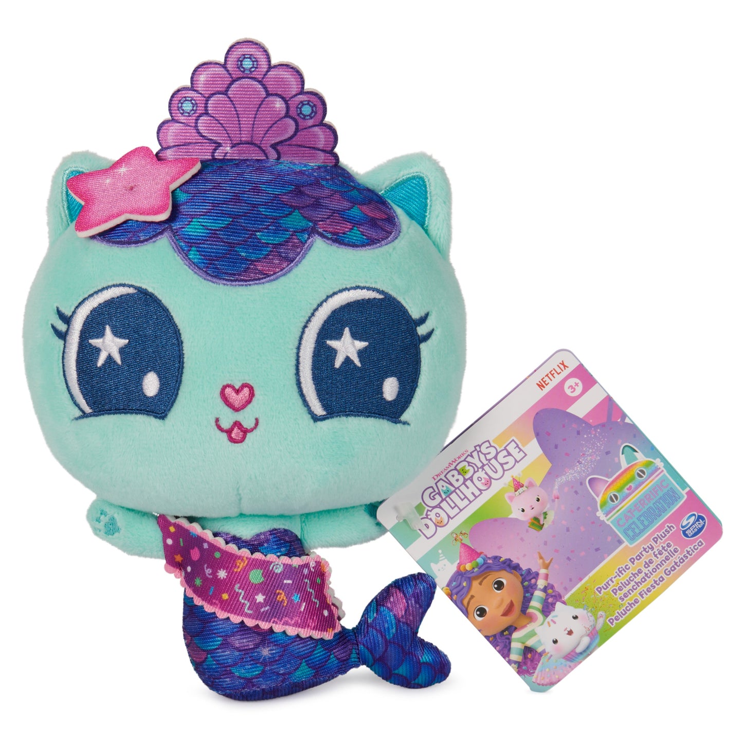 Gabby's Dollhouse Plush Basic Plush Celebration MerCat