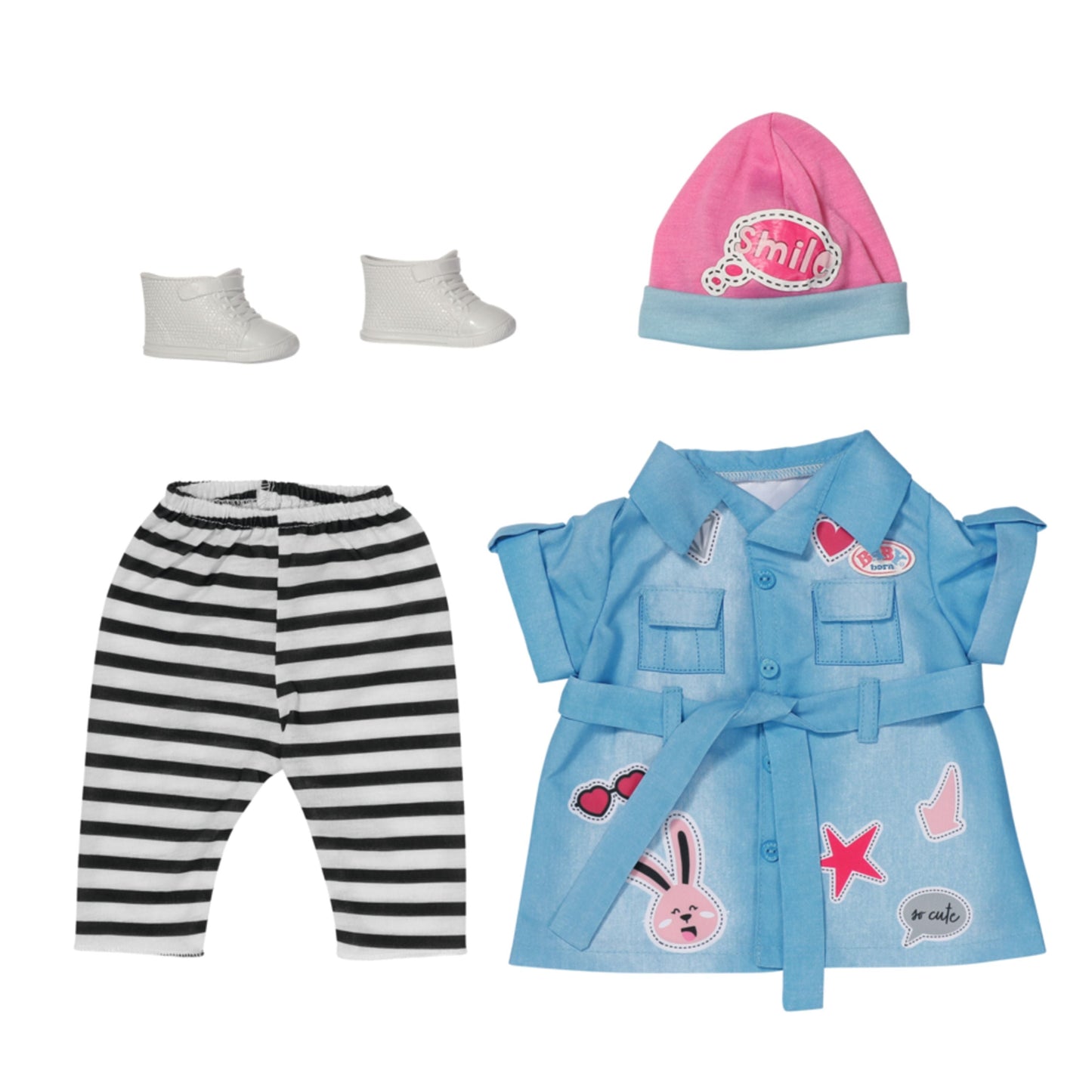 Baby Born Deluxe Jean Dress Outfit 43cm