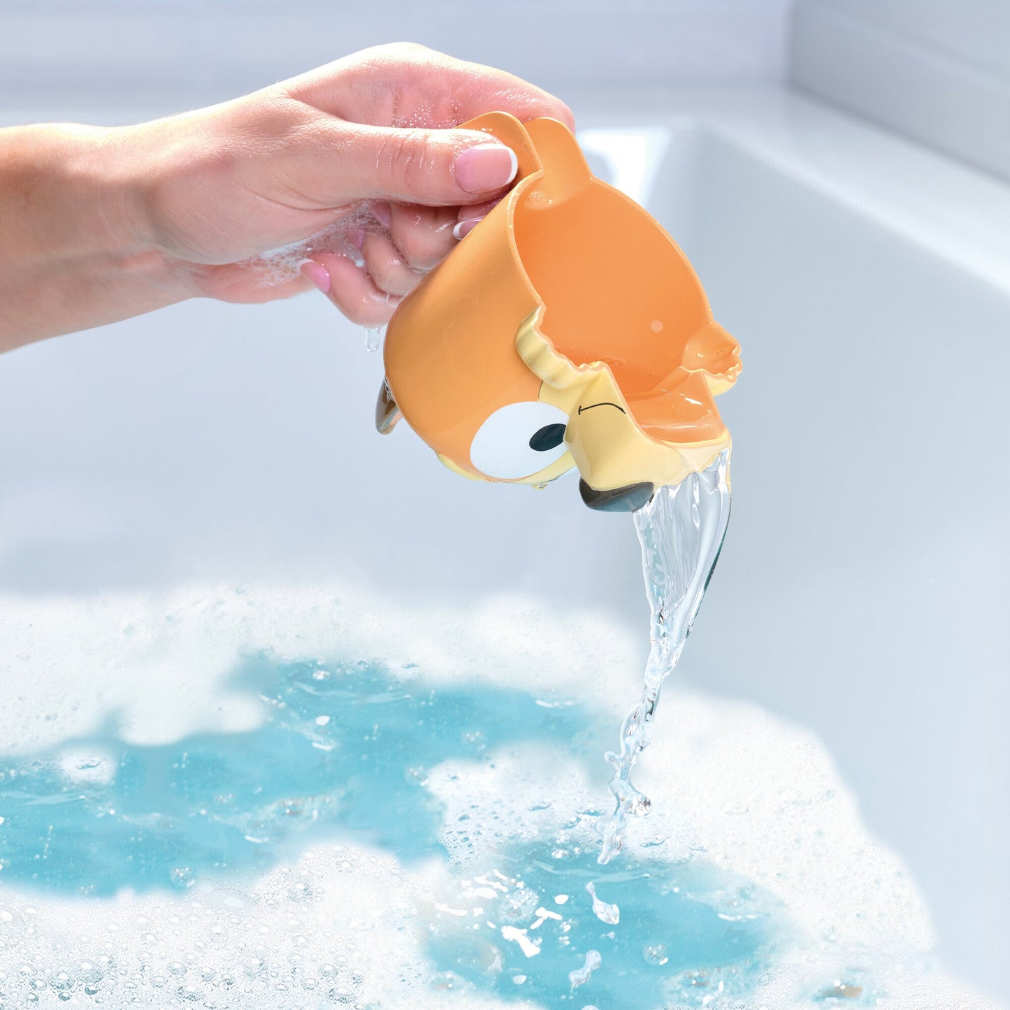 Bluey's Family Pouring Cups Bath Toy