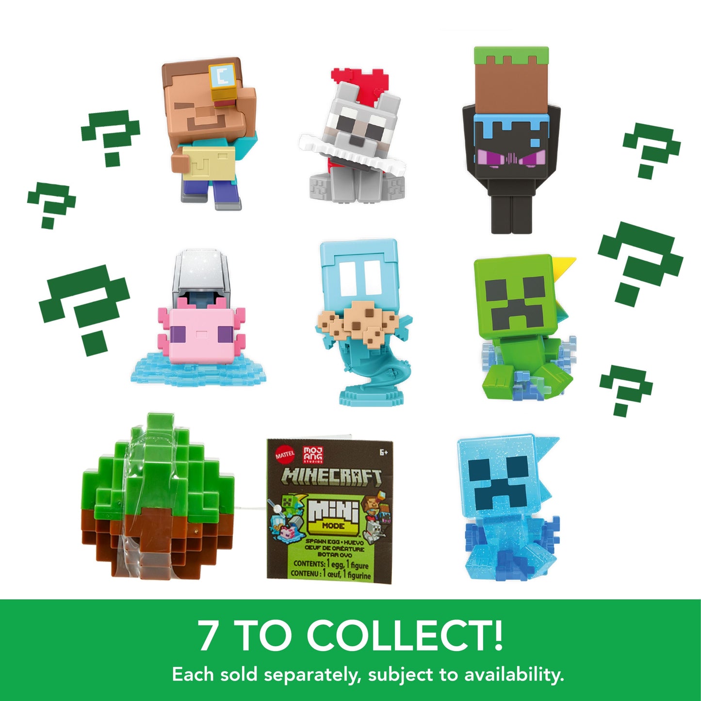 Minecraft Mini Mode Spawn Eggs Surprise