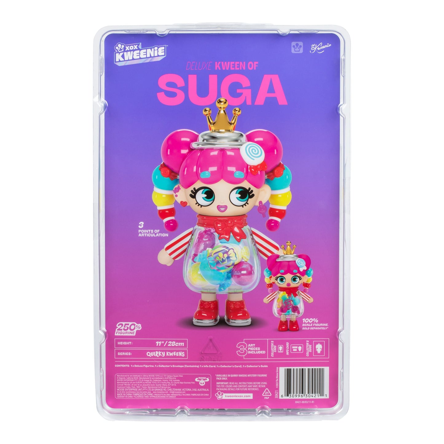 XOX Kweenies Large Deluxe Doll Figurine - Suga