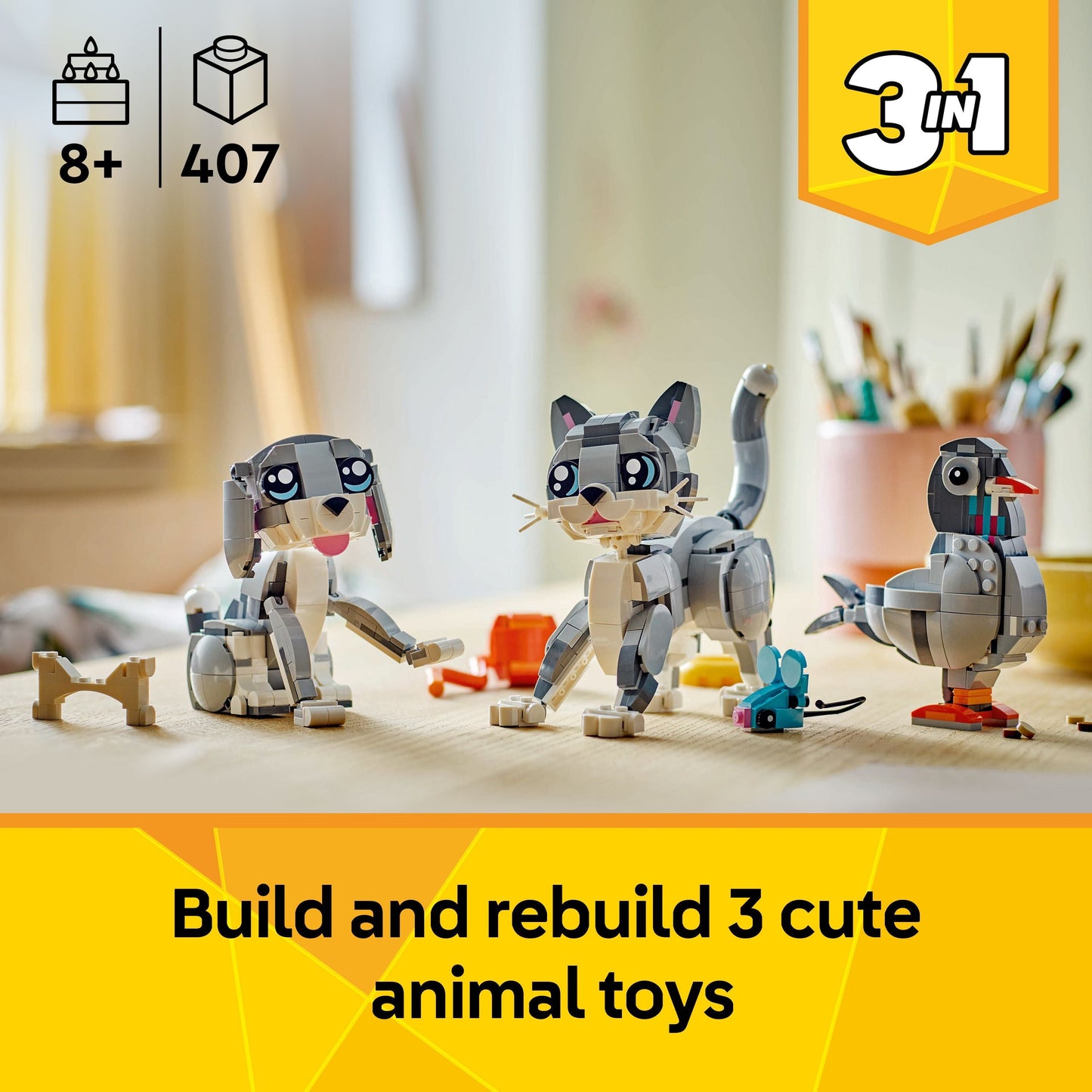 LEGO 31163 Creator Playful Cat