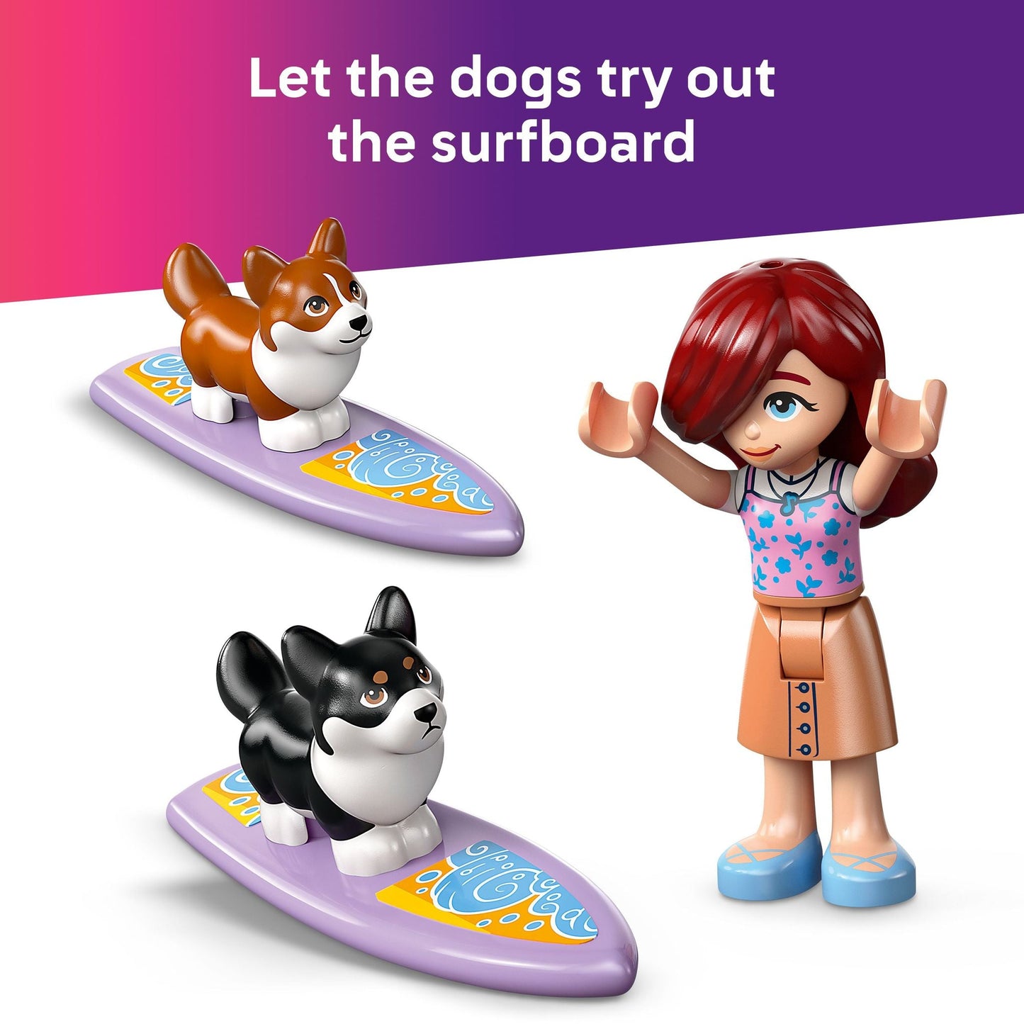 LEGO 42641 Friends Surfing Dogs and Scooter Adventure