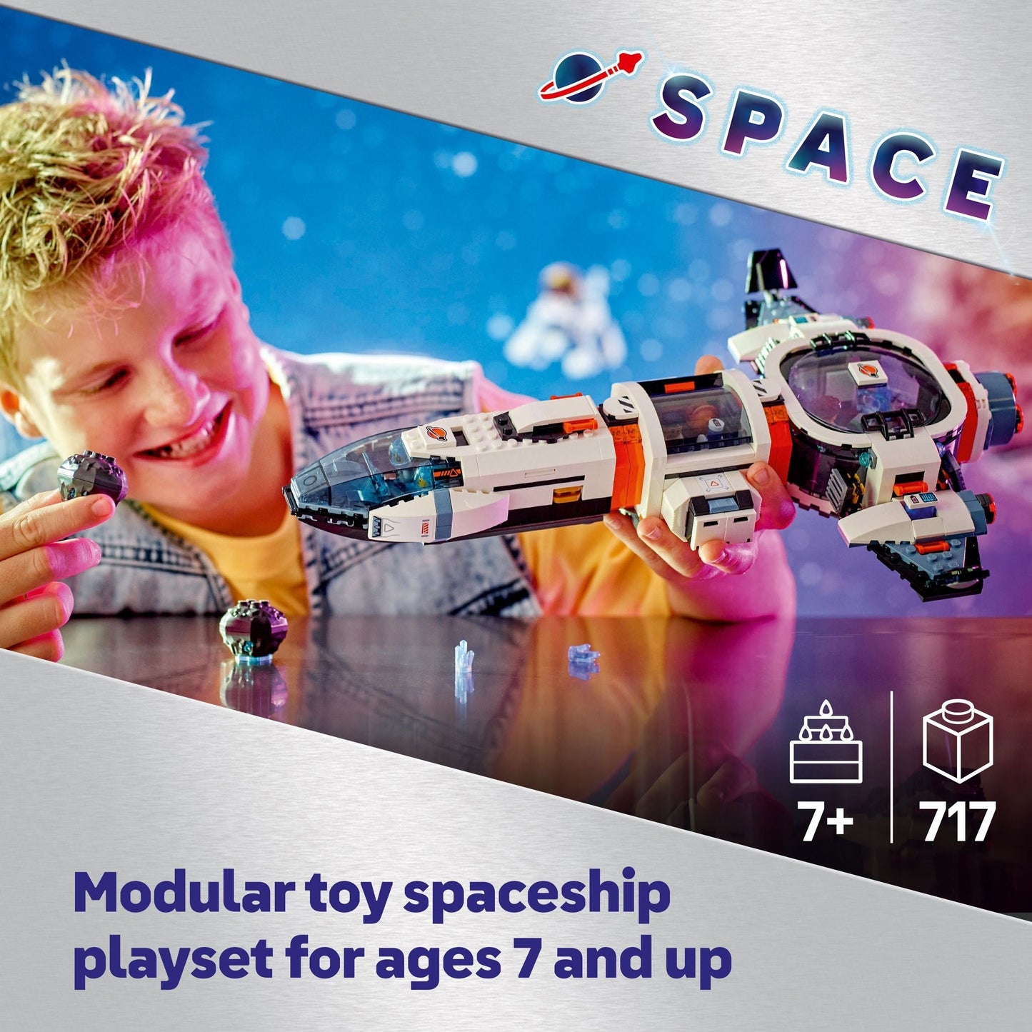 LEGO 60446 City Modular Galactic Spaceship