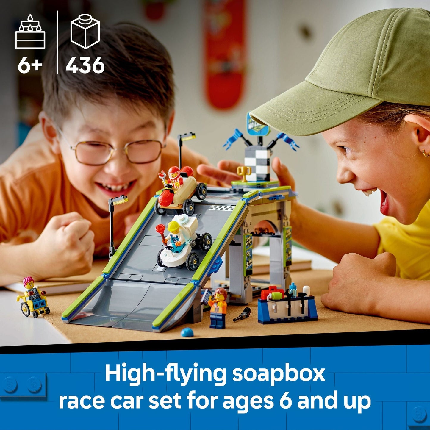 LEGO 60460 City No Limits: Race Car Ramp Track