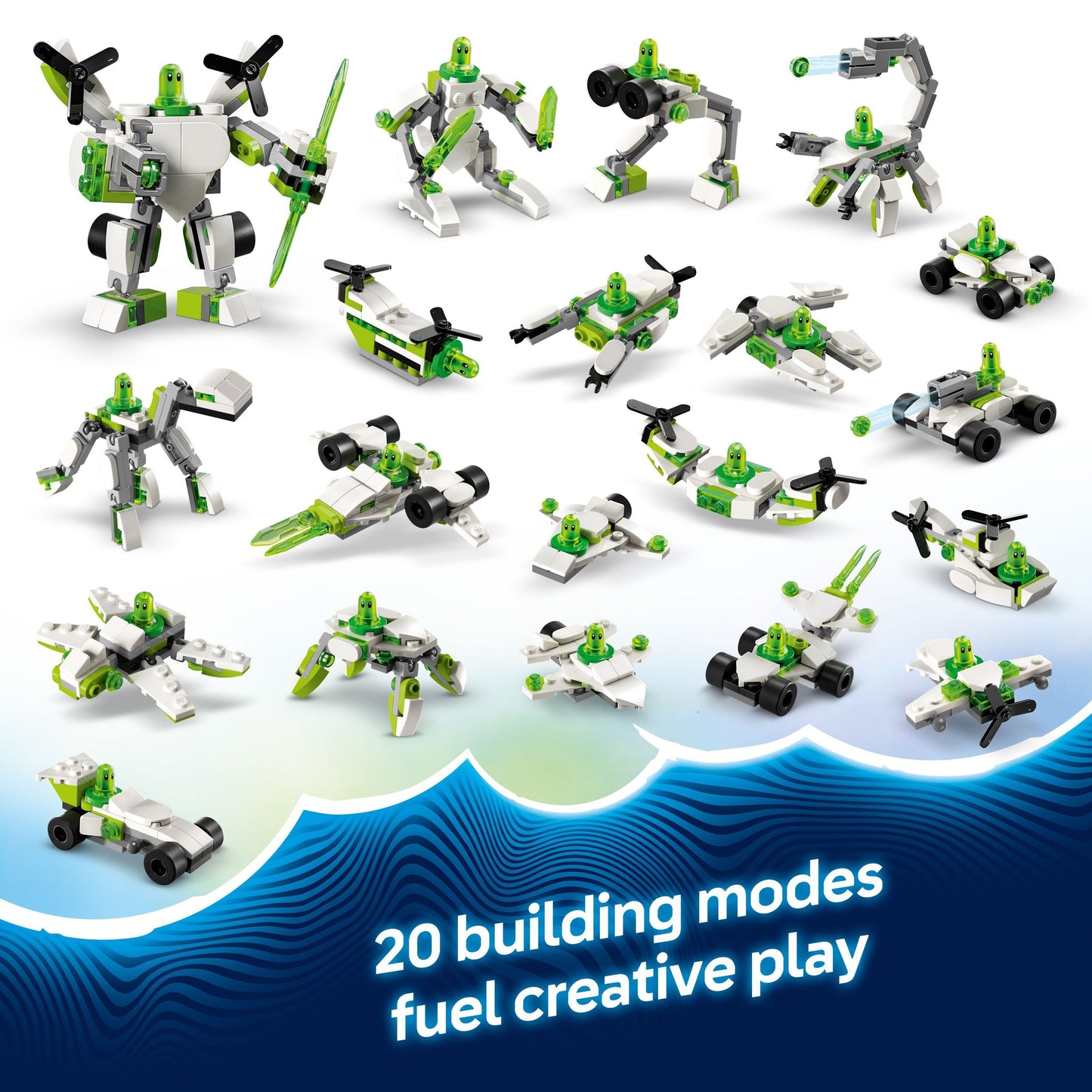 LEGO 71487 DREAMZzz Z-Blob's Robot and Vehicle Adventures