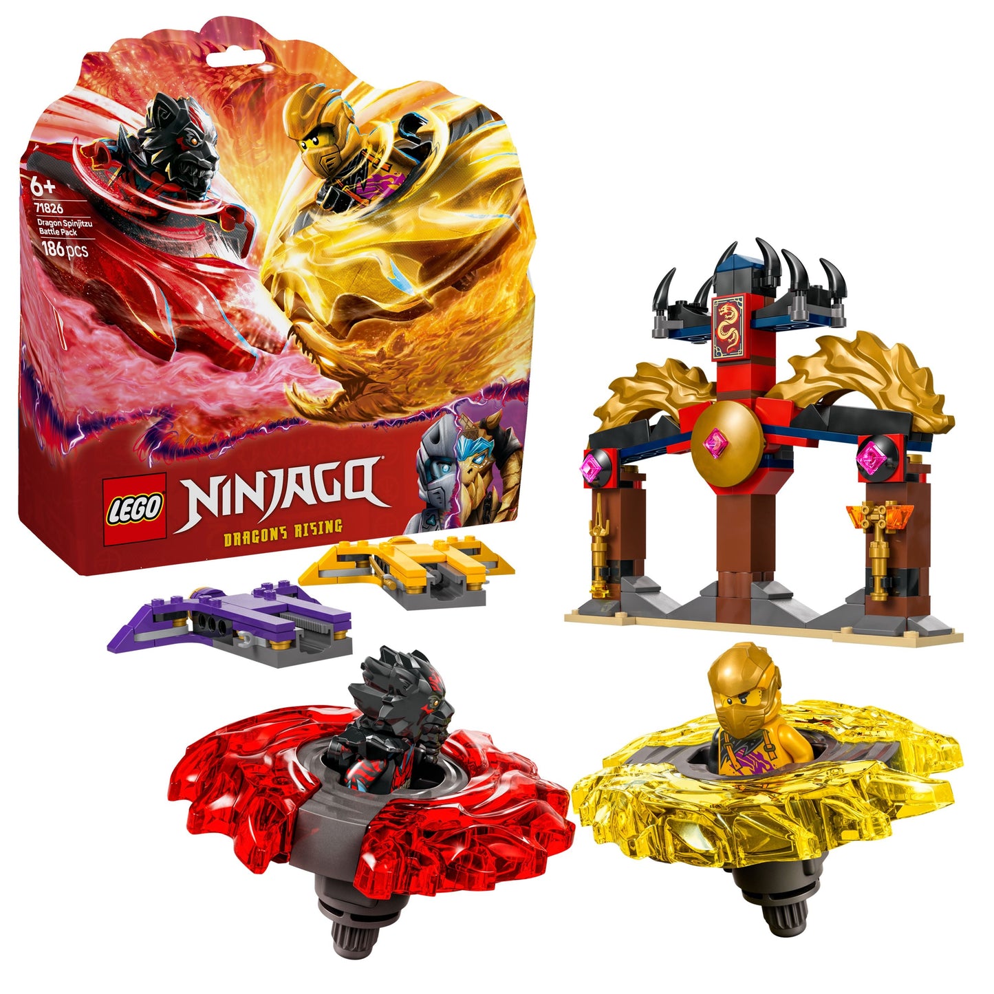 LEGO 71826 Ninjago Dragon Spinjitzu Battle Pack