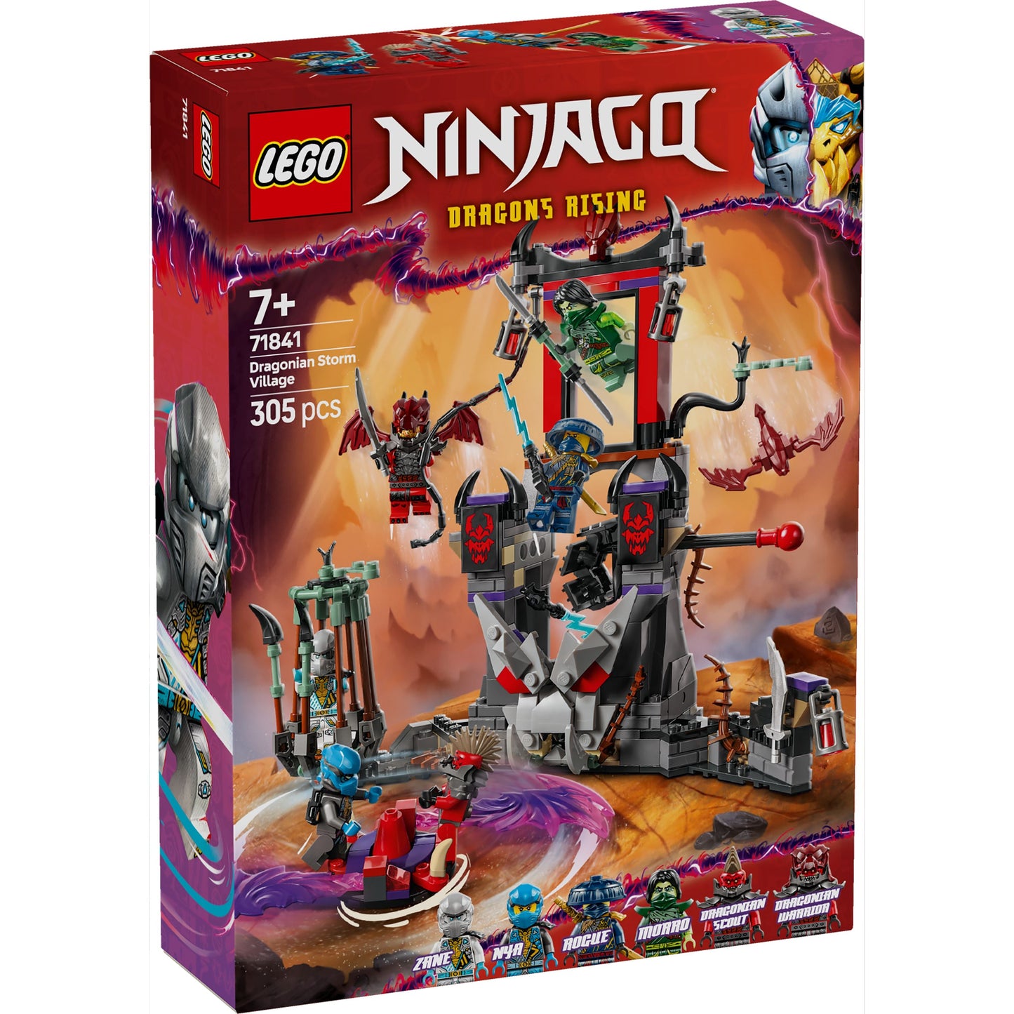 LEGO 71841 Ninjago Dragonian Storm Village