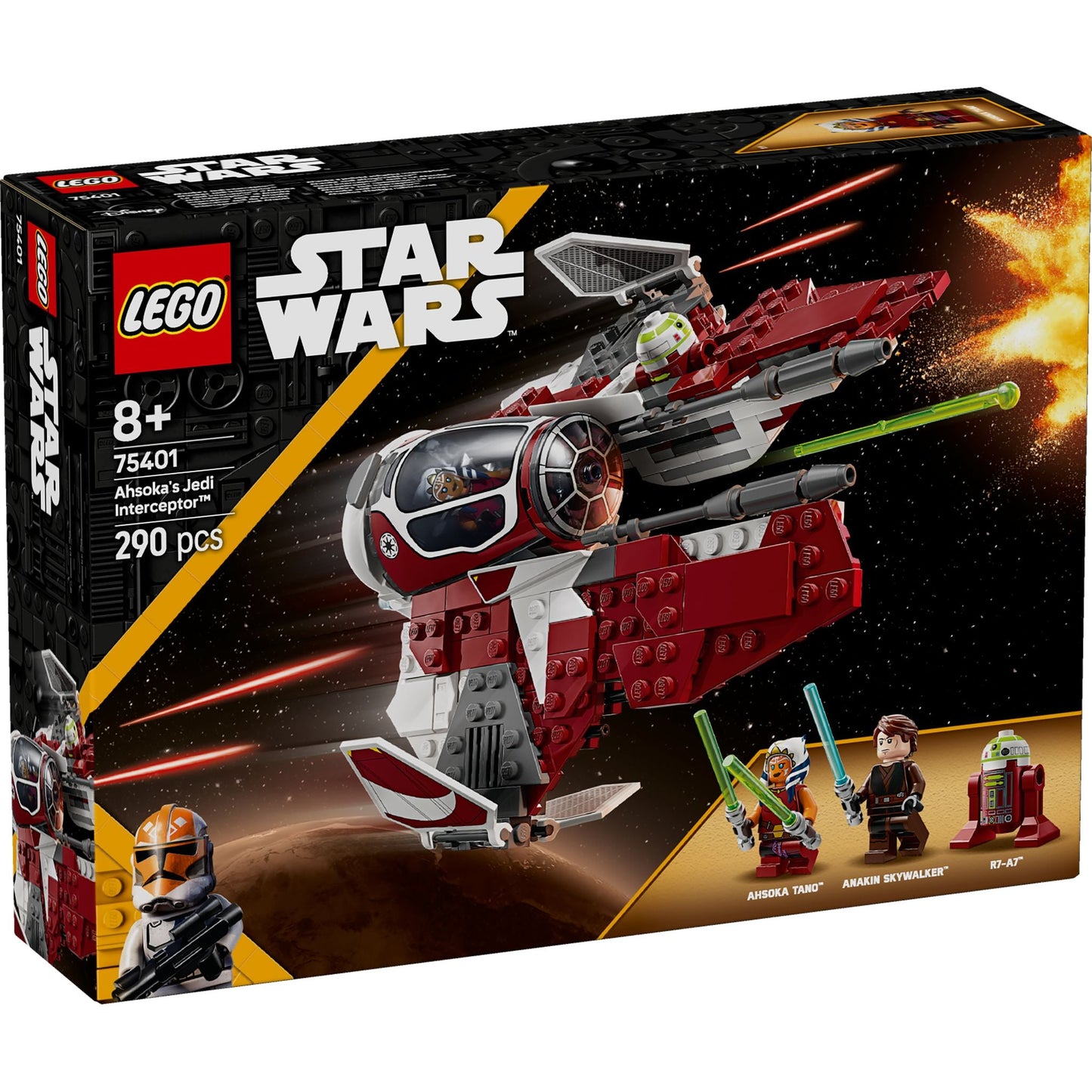 LEGO 75401 Star Wars Ahsoka's Jedi Interceptor