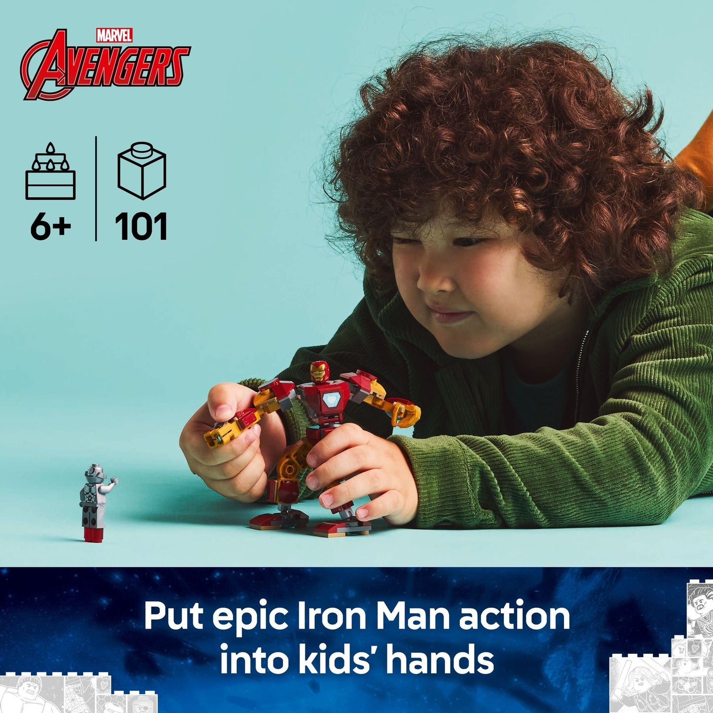 LEGO 76307 Marvel Super Heroes Iron Man Mech vs. Ultron