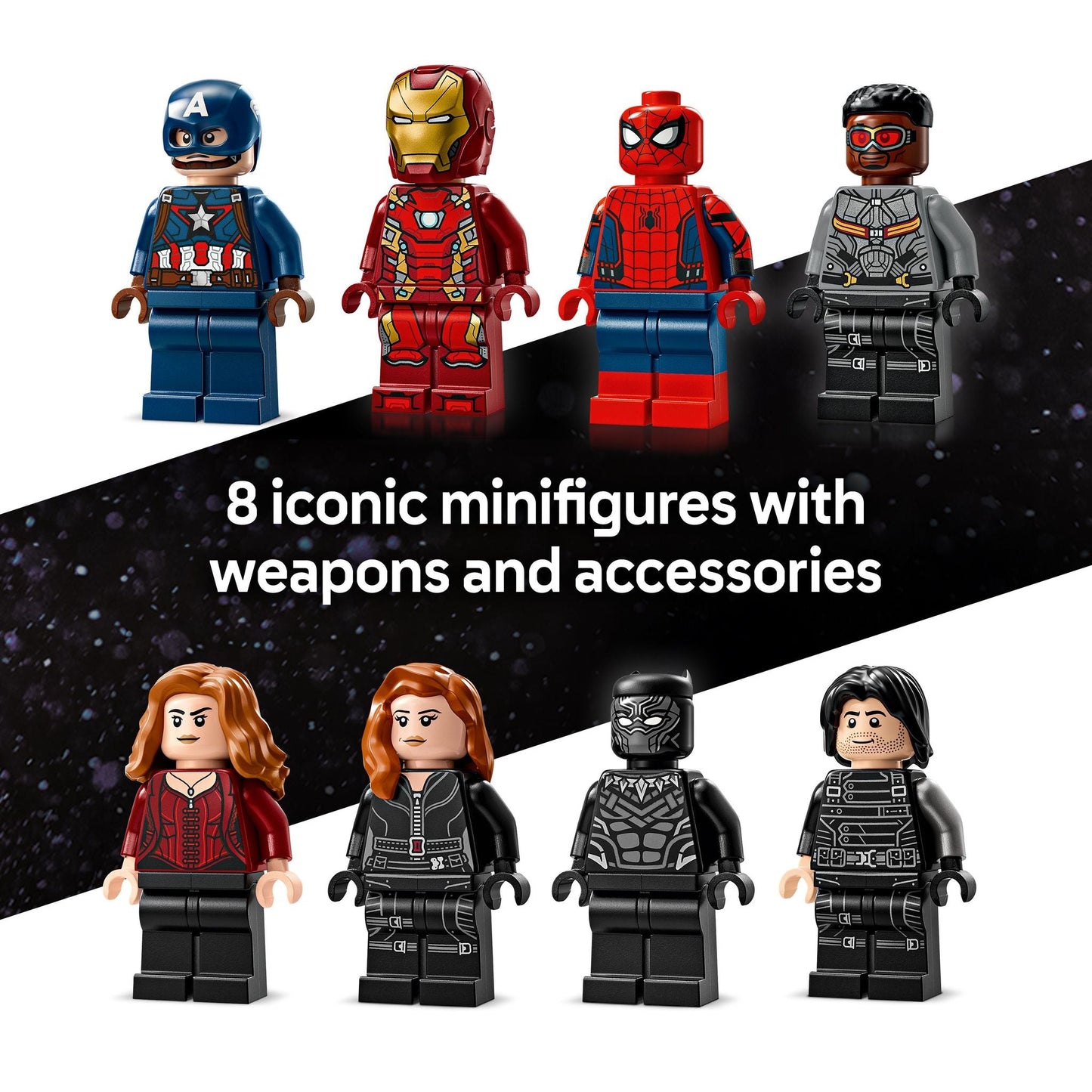 LEGO 76314 Super Heroes Captain America: Civil War Action Battle