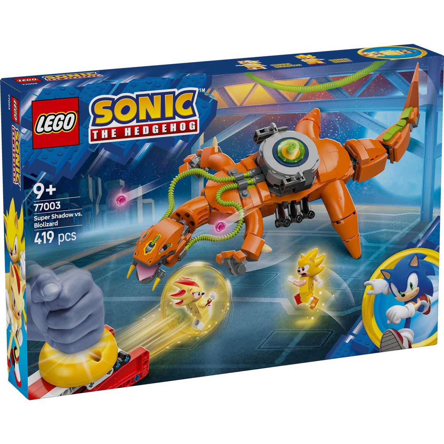 LEGO 77003 Sonic the Hedgehog Super Shadow vs. Biolizard