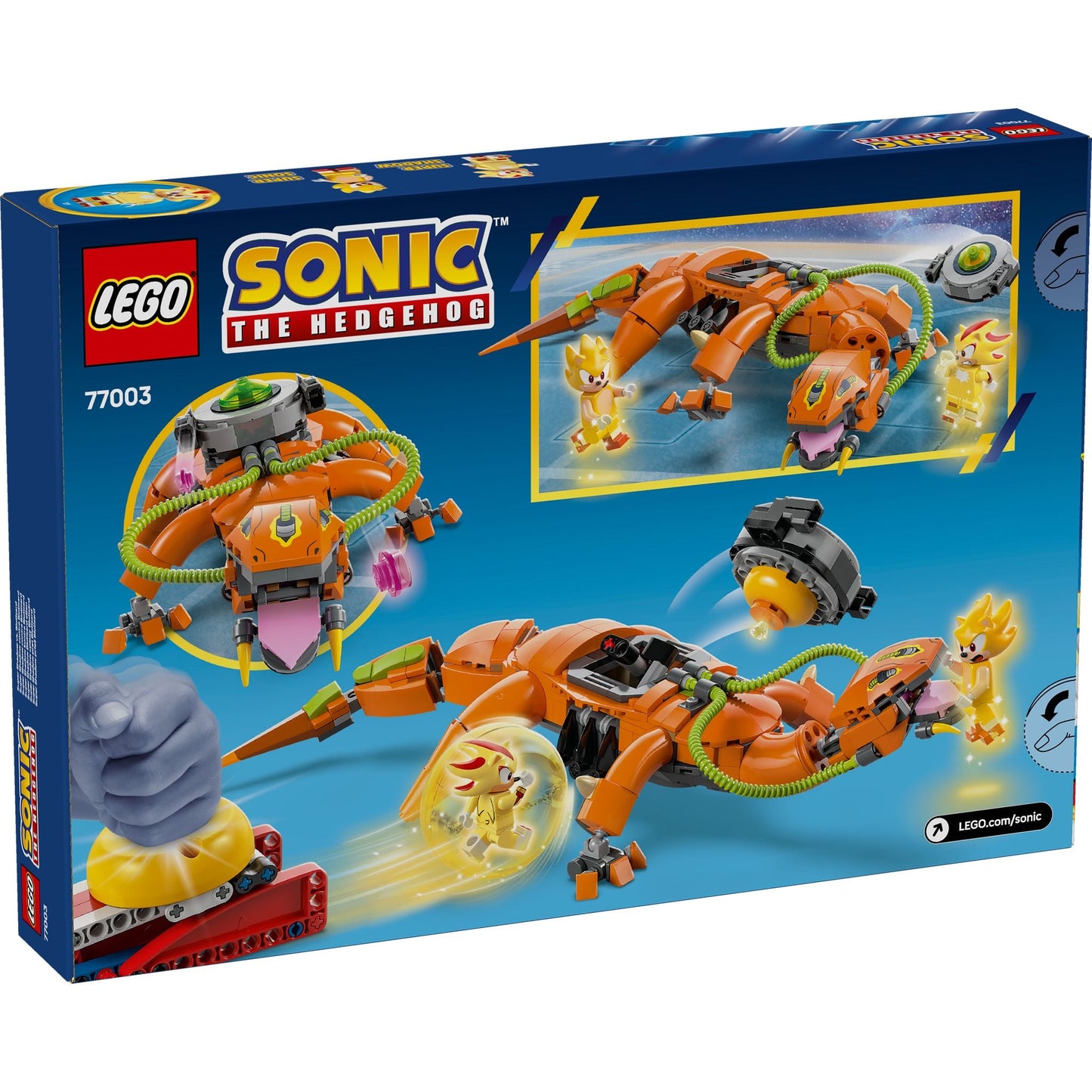 LEGO 77003 Sonic the Hedgehog Super Shadow vs. Biolizard