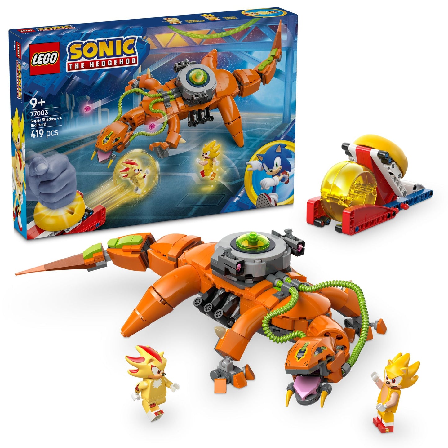 LEGO 77003 Sonic the Hedgehog Super Shadow vs. Biolizard