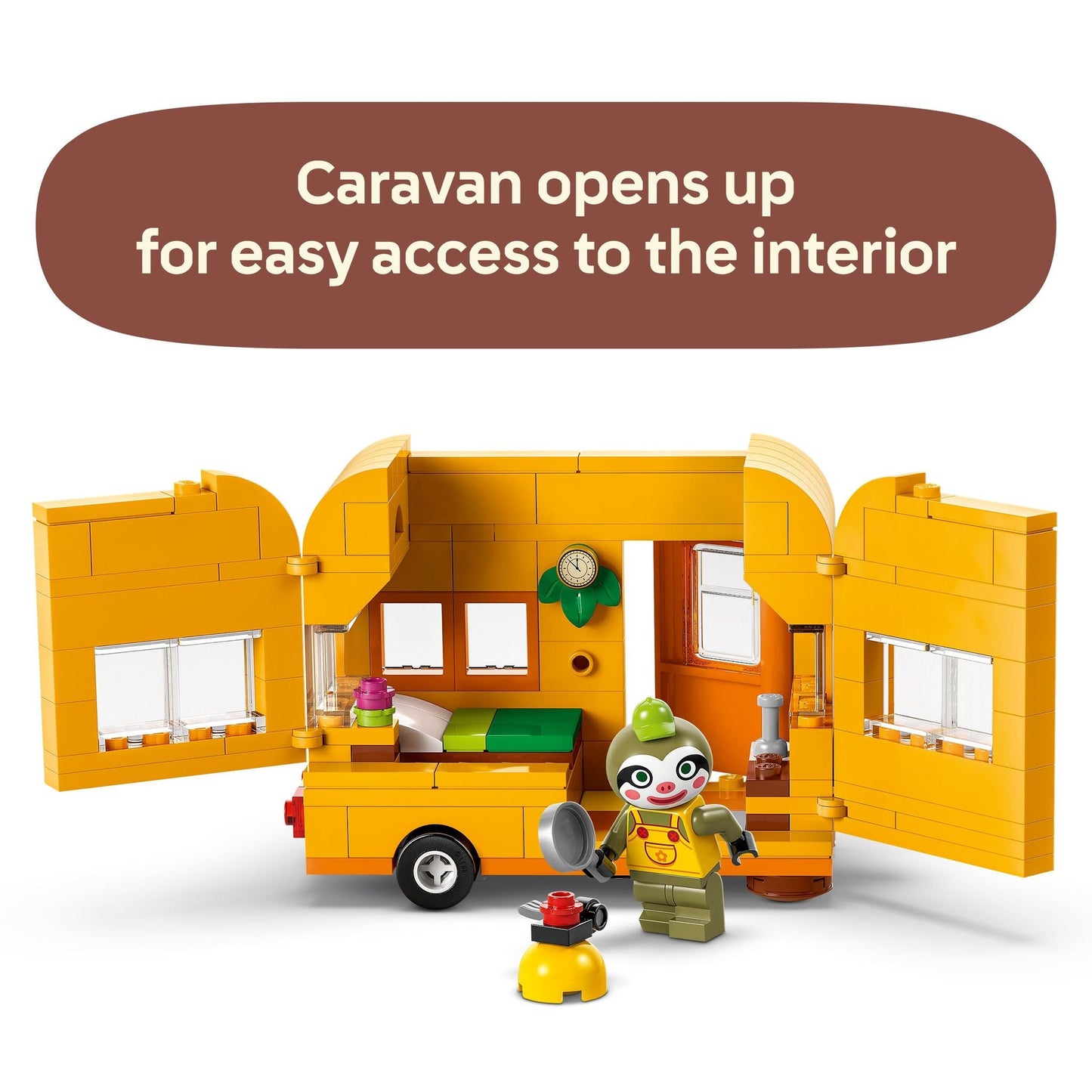 LEGO 77054 Animal Crossing Leif's Caravan & Garden Shop