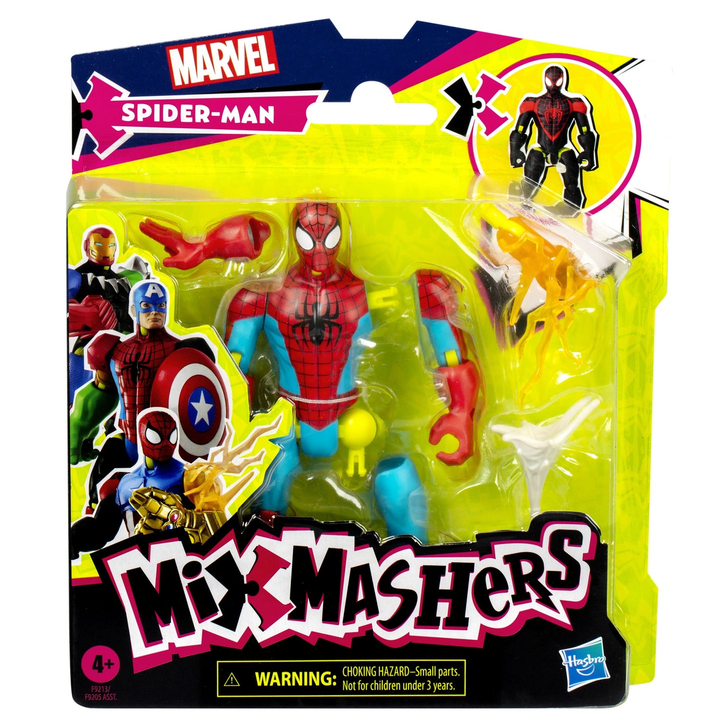 Marvel MixMashers Figures Spiderman Assorted Styles