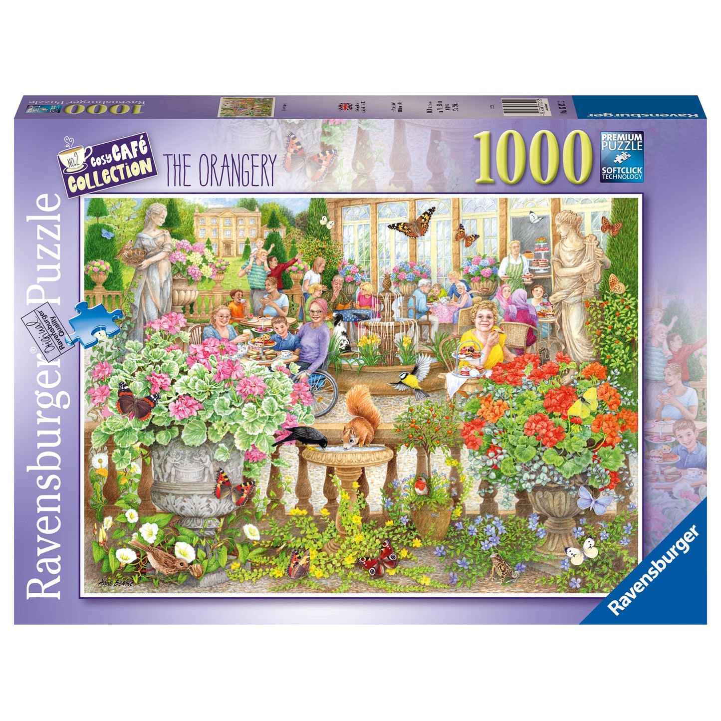 Ravensburger Cozy Café No.2: Secret Garden 1000 Piece Puzzle