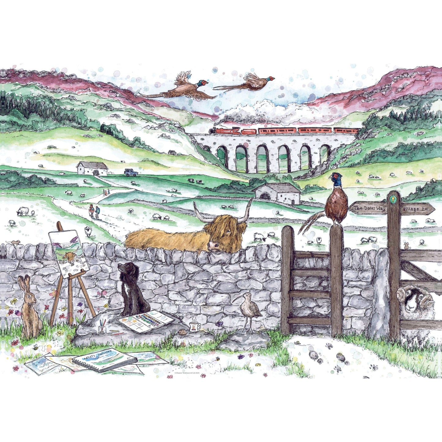 Ravensburger Yorkshire Life 1000 Piece Puzzle