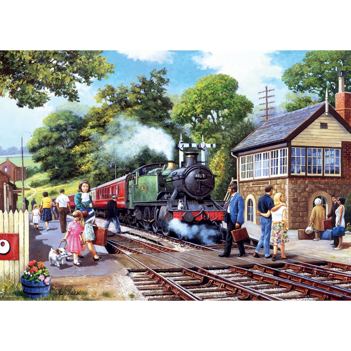 Ravensburger A Country Station 1000 Piece Puzzle